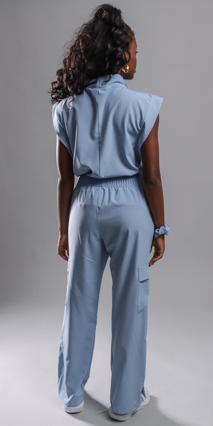 Sky Blue Pekingese Water Resistant