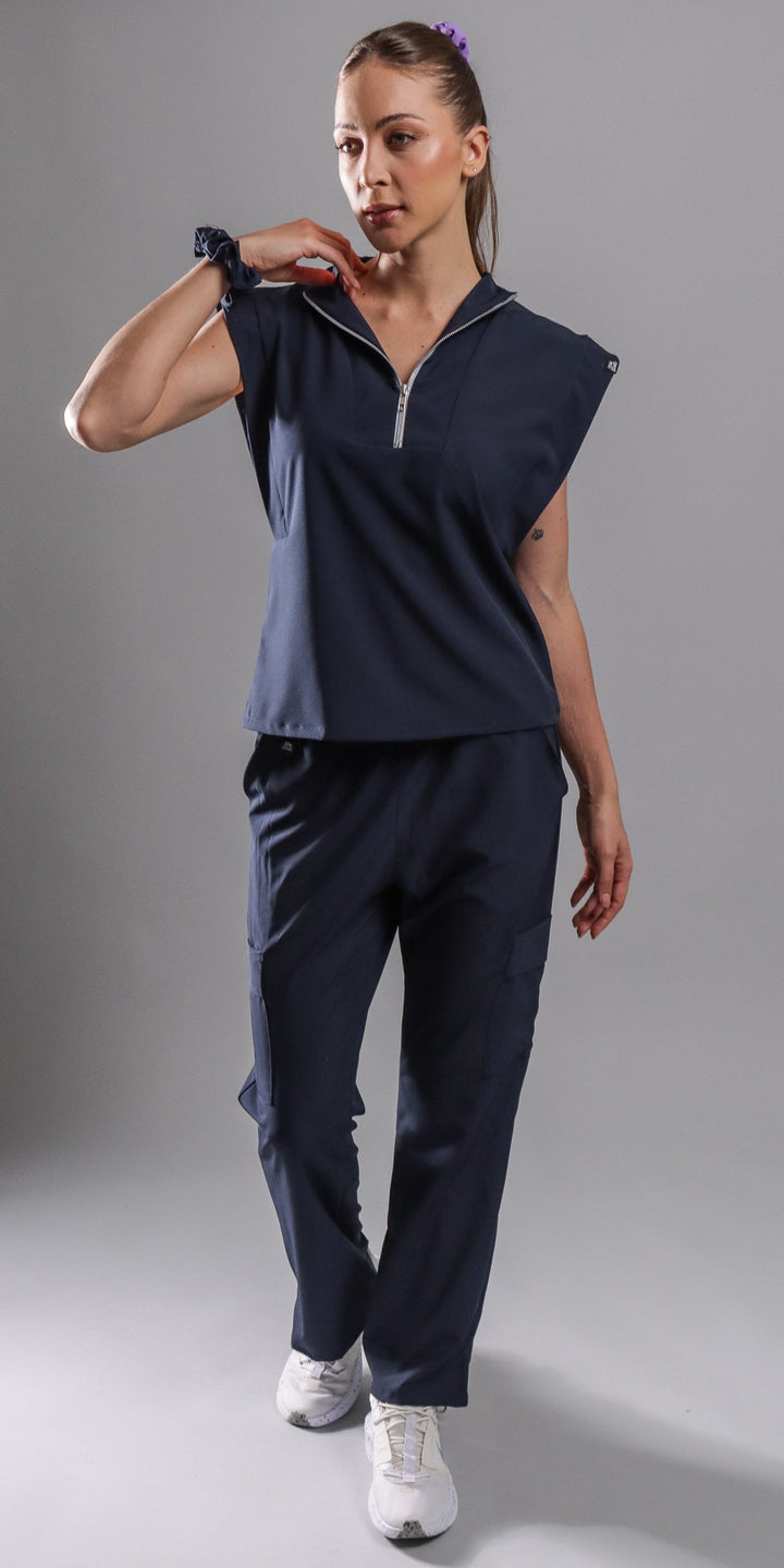 Navy Pekingese Water Resistant