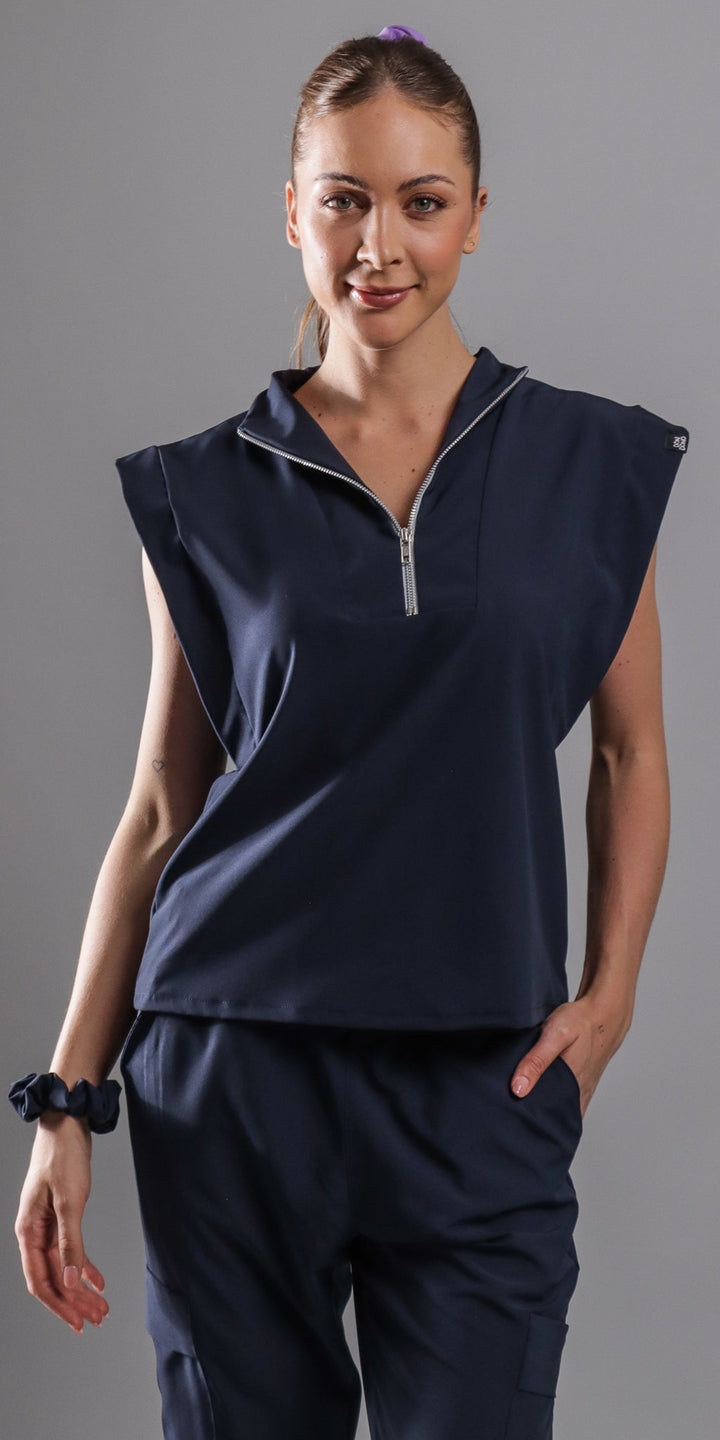Navy Pekingese Water Resistant