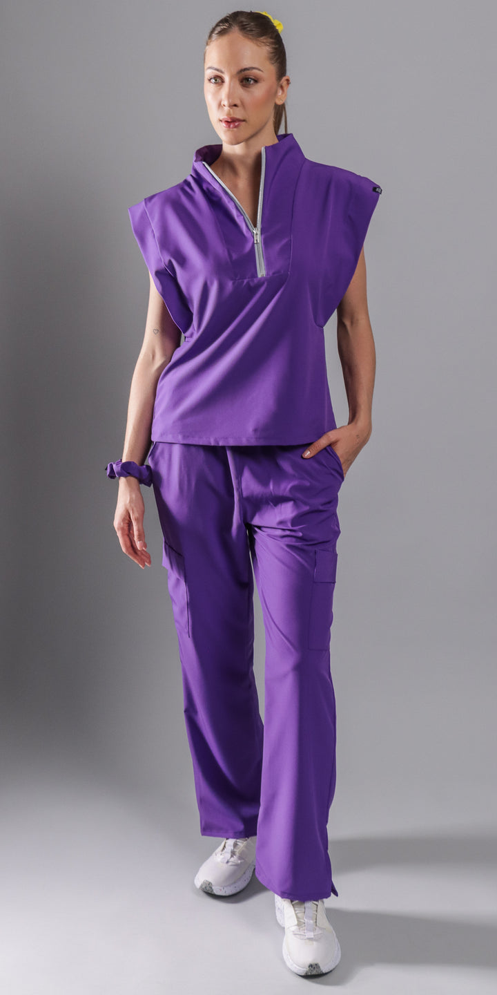 Purple Pekingese Water Resistant