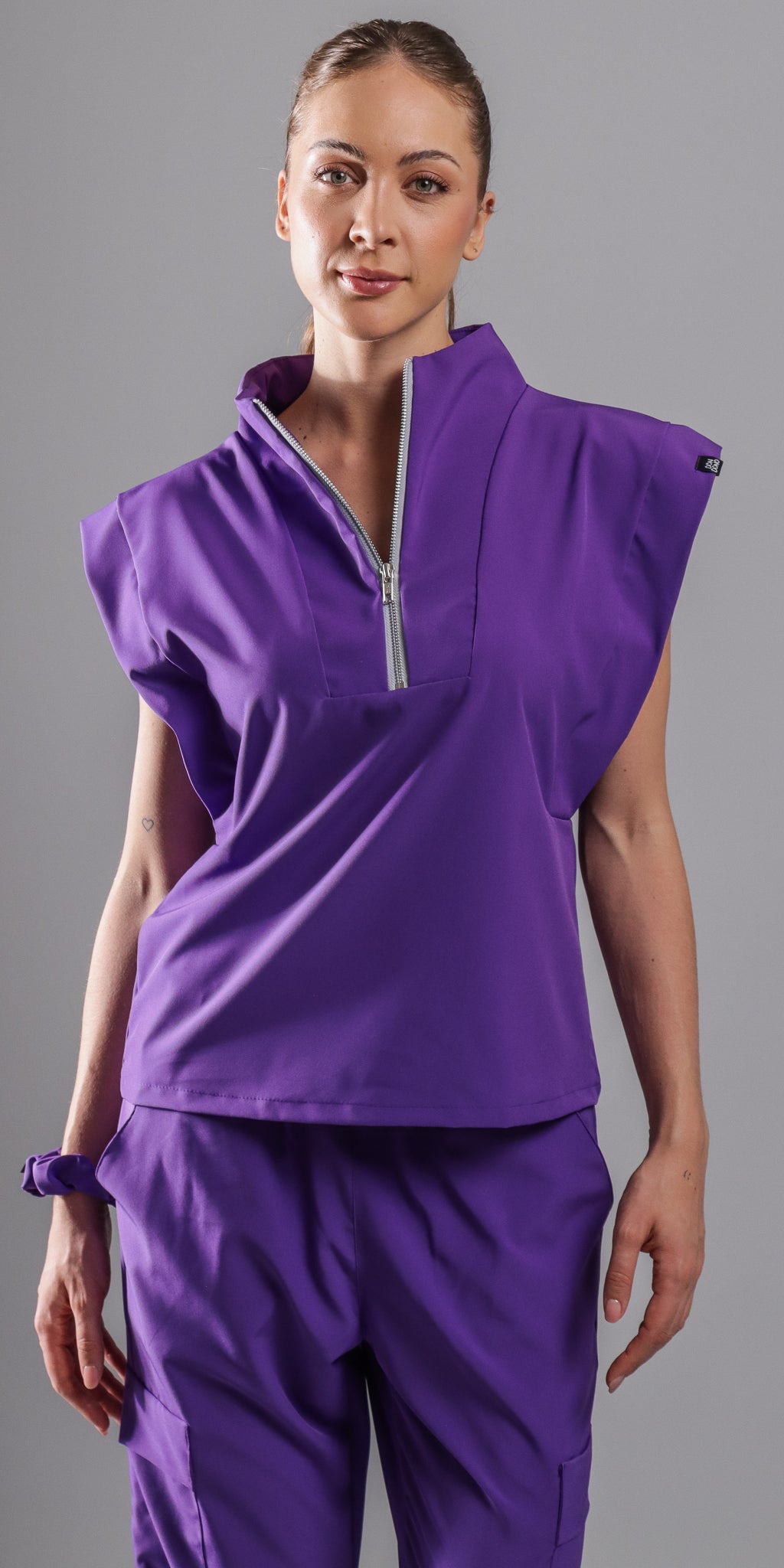 Purple Pekingese Water Resistant