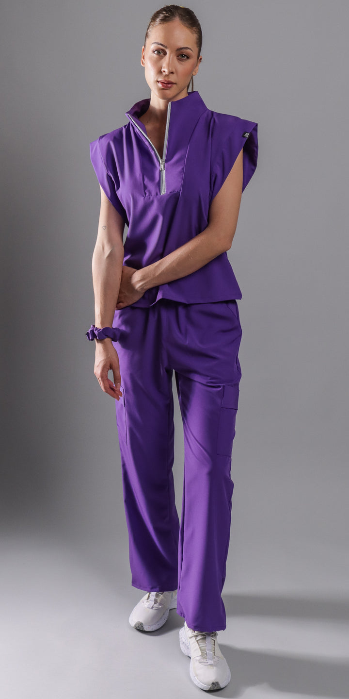 Purple Pekingese Water Resistant