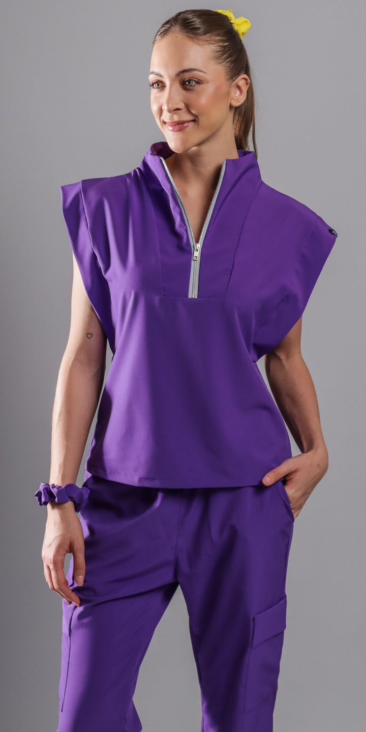 Purple Pekingese Water Resistant