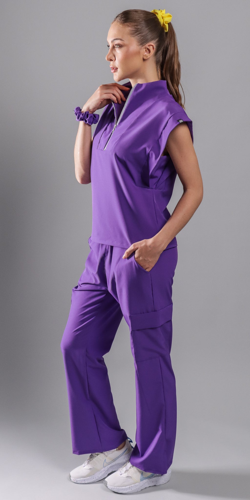 Purple Pekingese Water Resistant