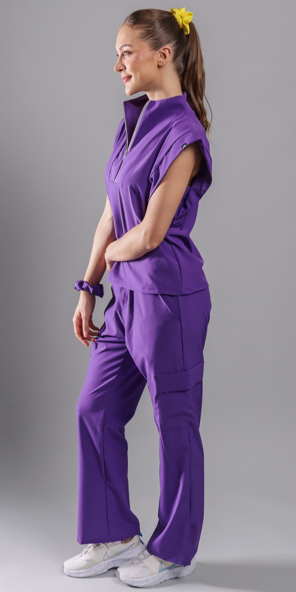 Purple Pekingese Water Resistant