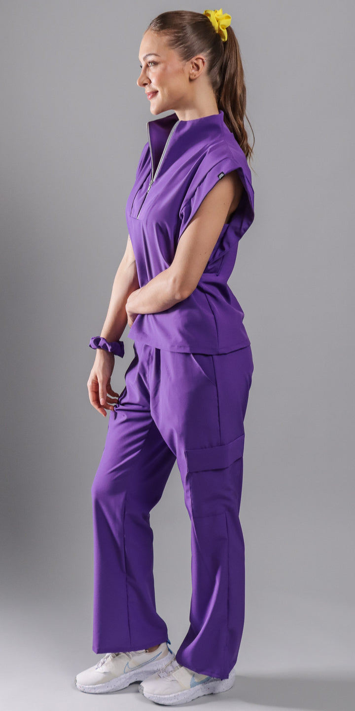 Purple Pekingese Water Resistant