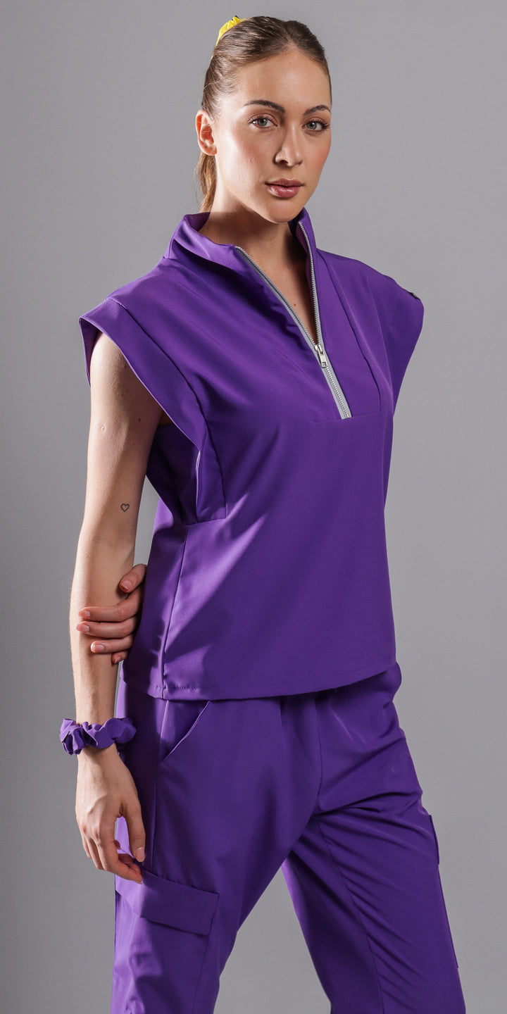 Purple Pekingese Water Resistant