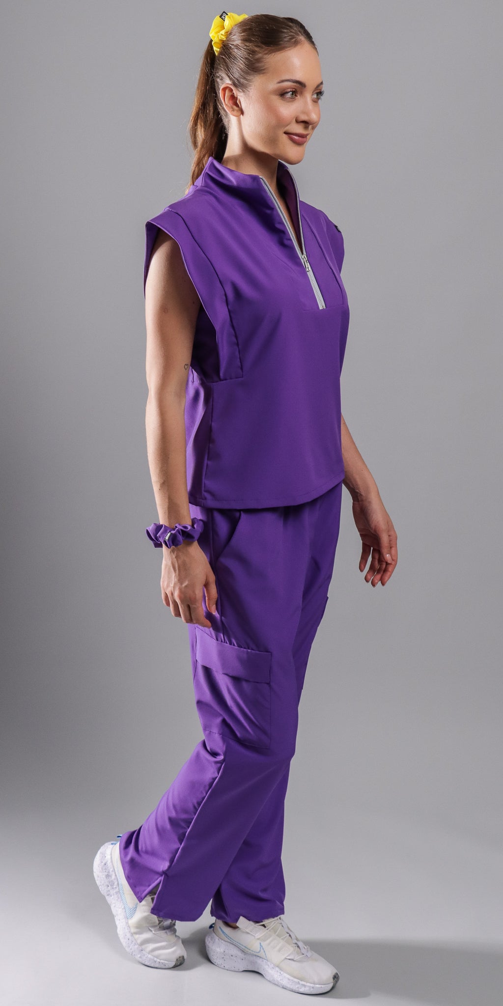 Purple Pekingese Water Resistant