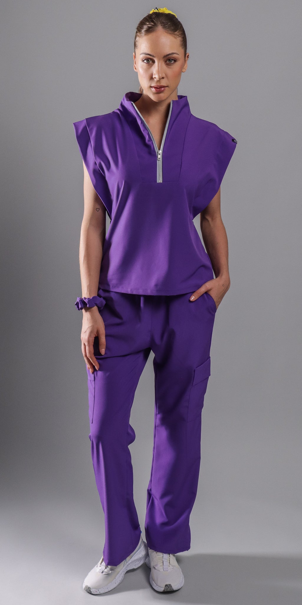 Purple Pekingese Water Resistant