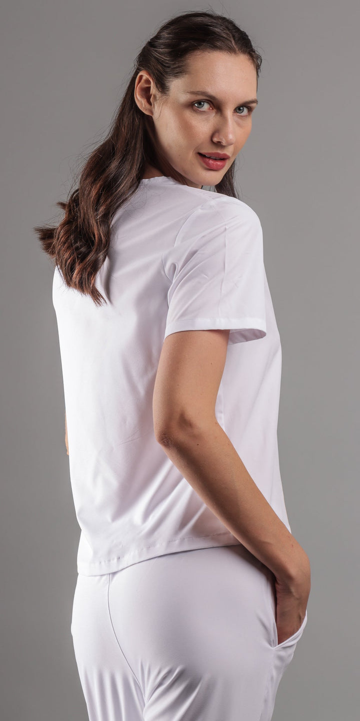 White Cocker Water Resistant
