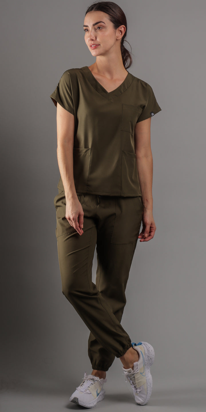 Olive Yorkie Water Resistant