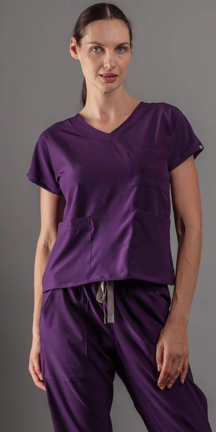 Purple Yorkie Water Resistant