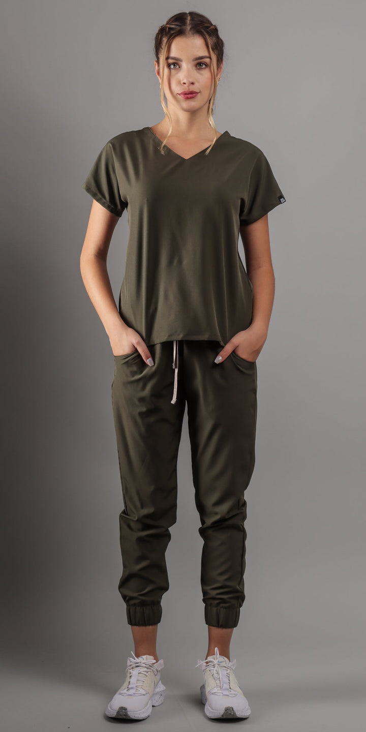 Olive Poodle Water Resistant