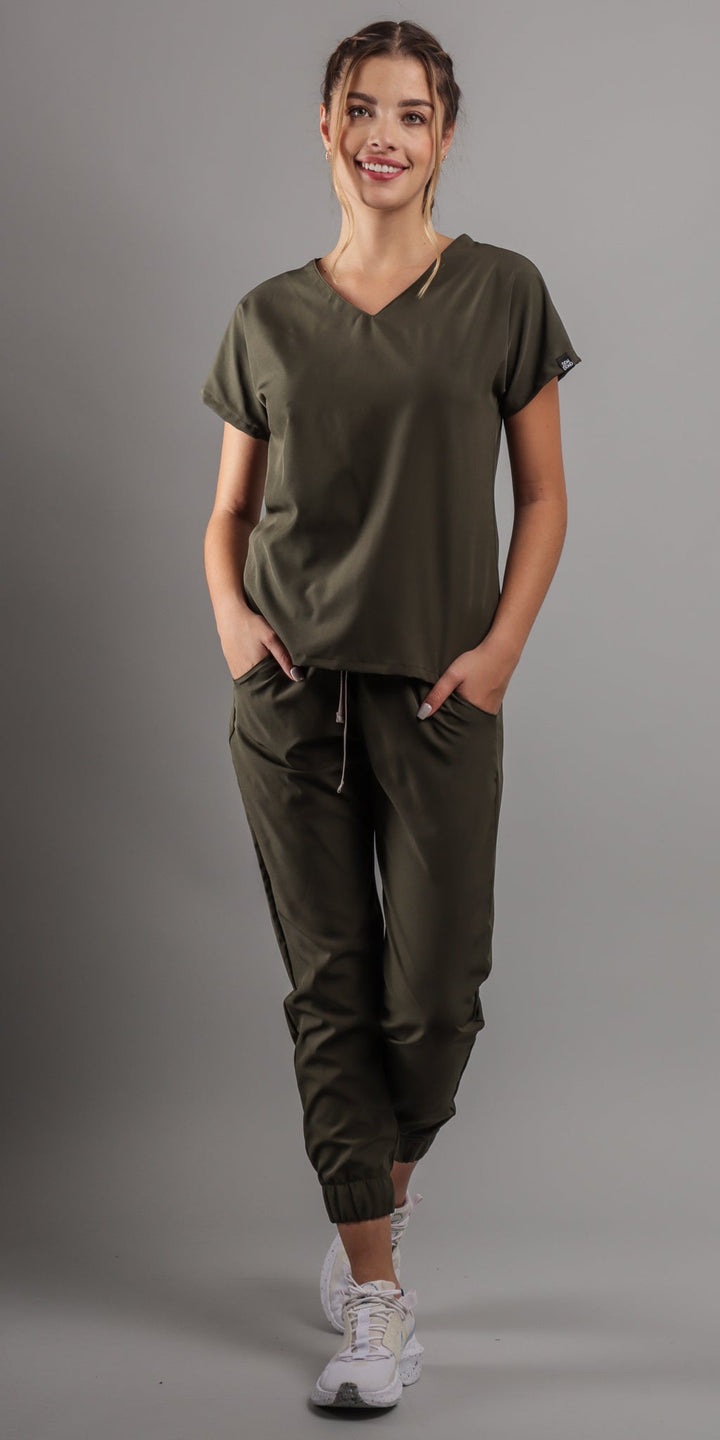 Olive Poodle Water Resistant