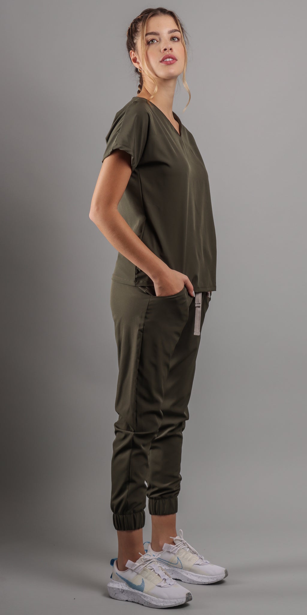 Olive Poodle Water Resistant