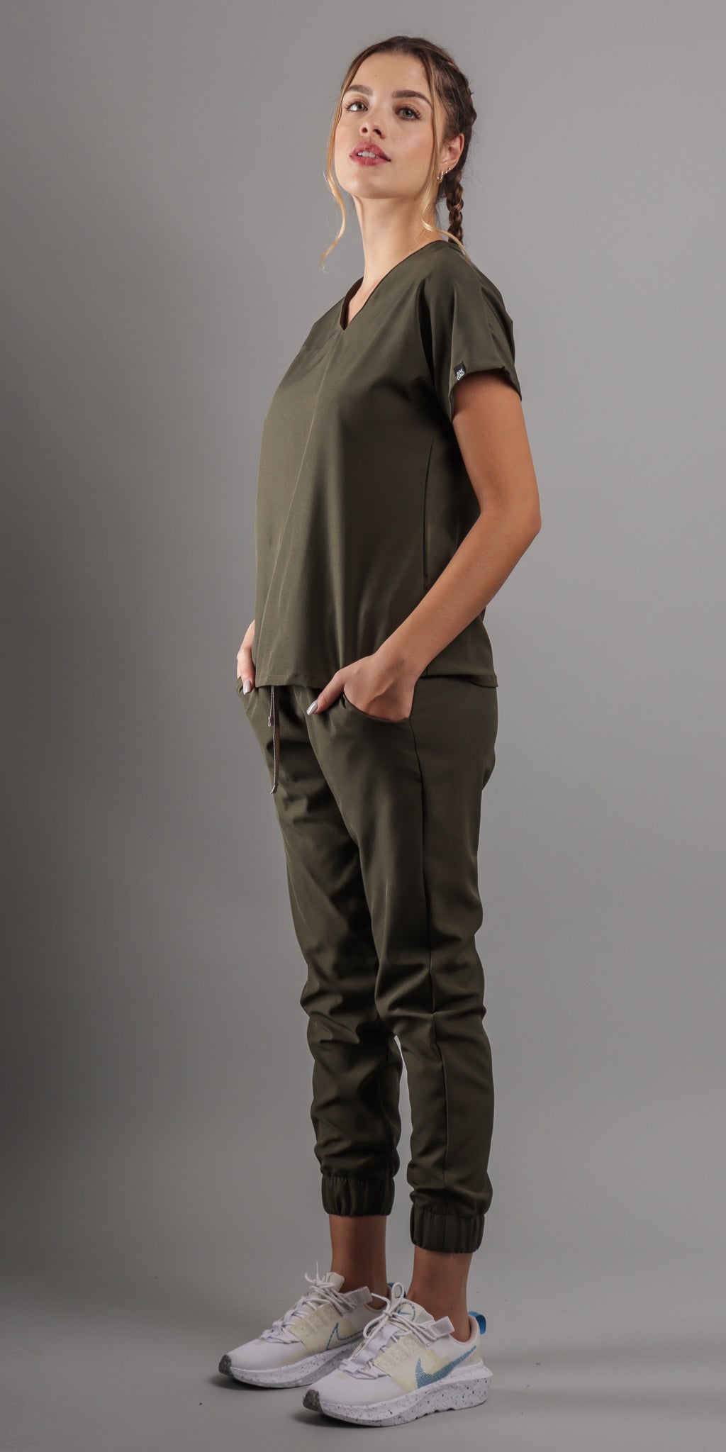 Olive Poodle Water Resistant