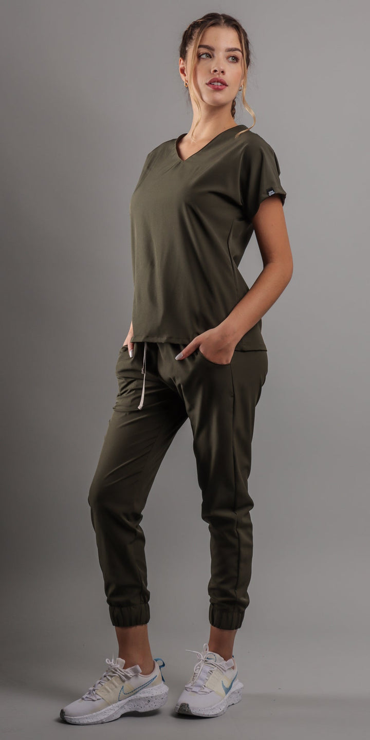 Olive Poodle Water Resistant