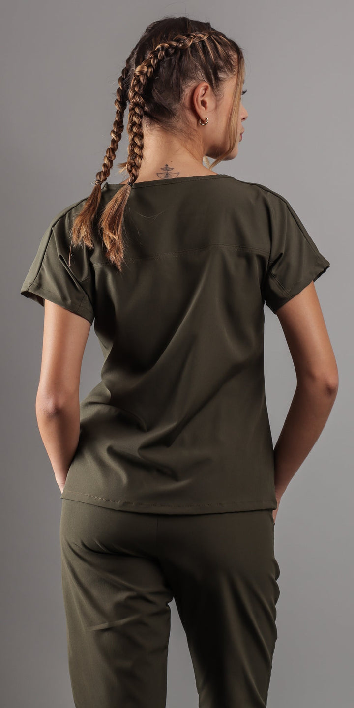 Olive Poodle Water Resistant