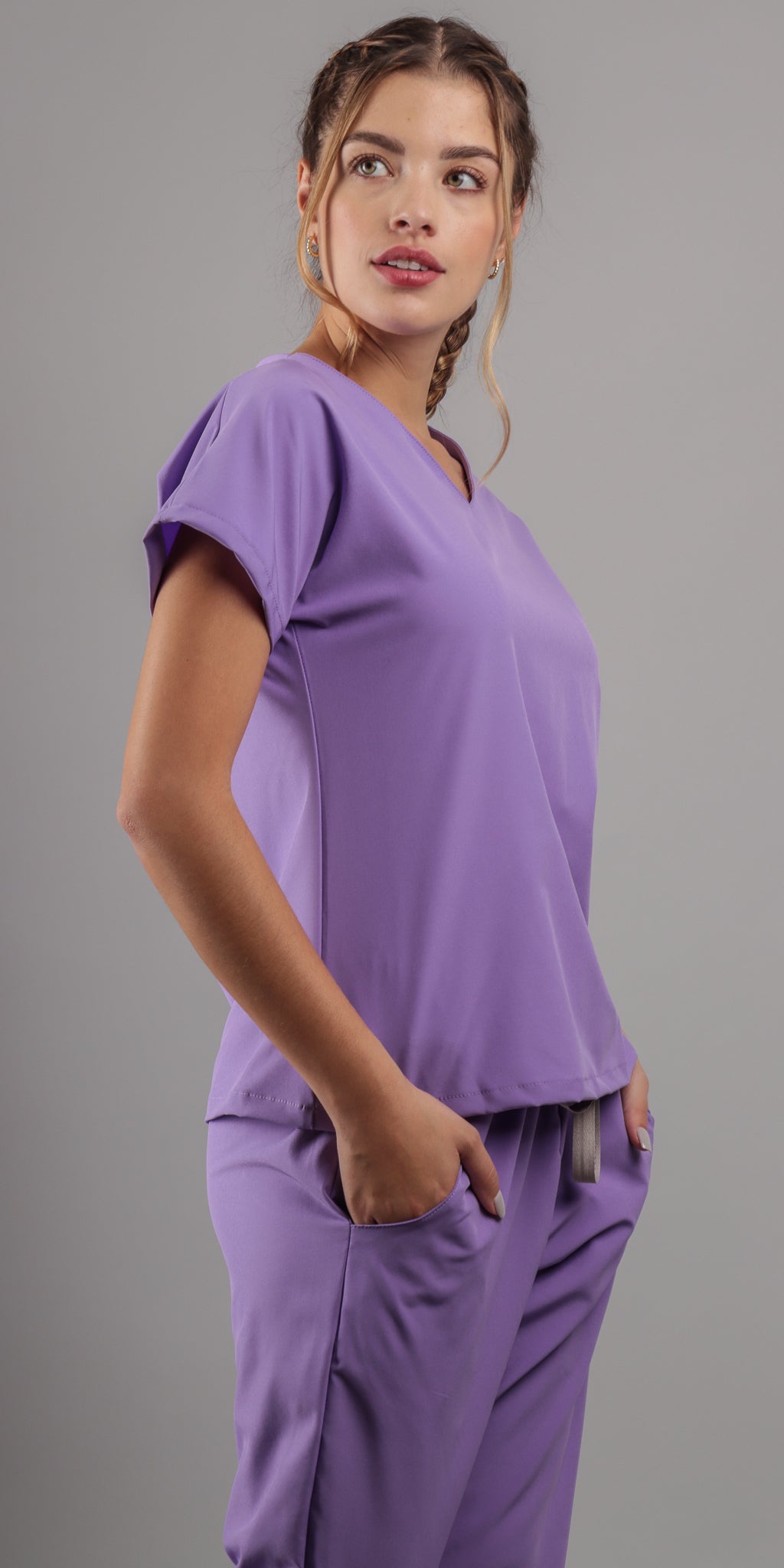 Lilac Poodle Water Resistant