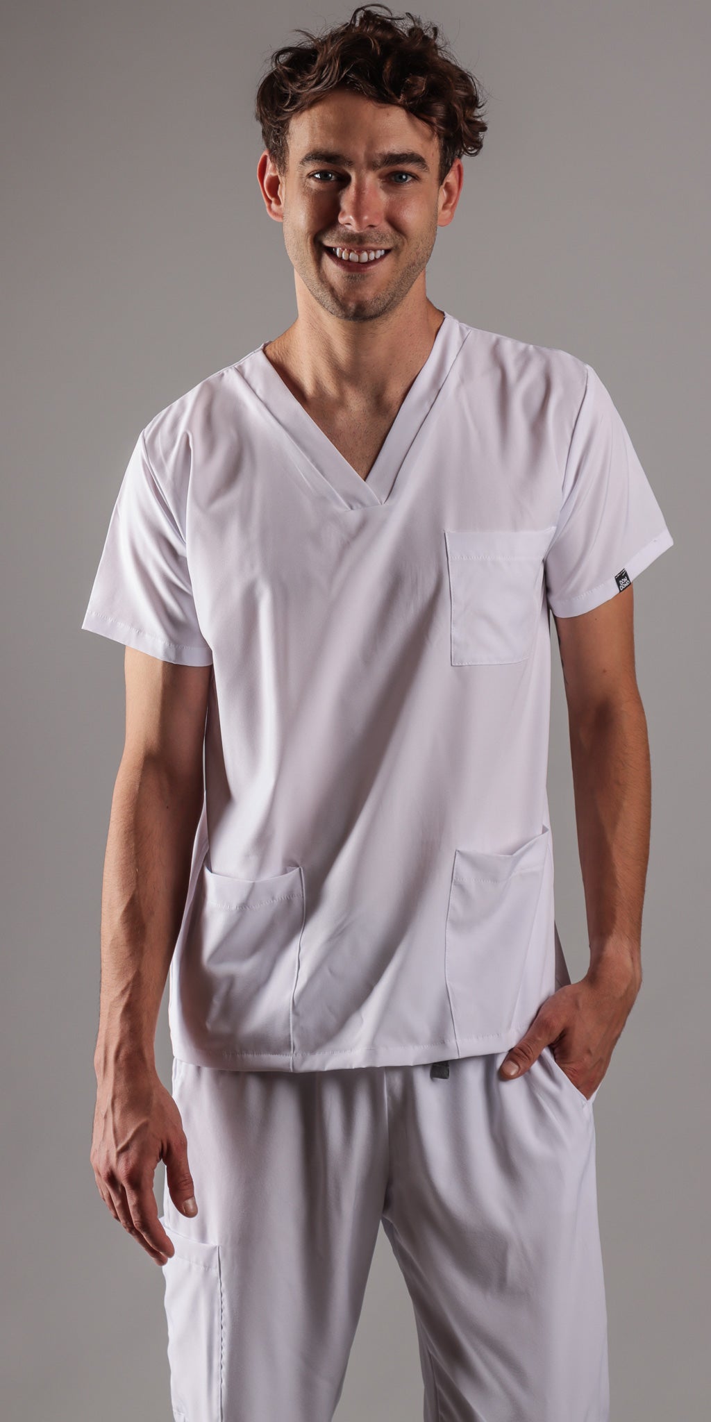 White Doberman Water Resistant