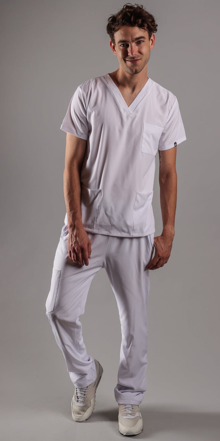 White Doberman Water Resistant