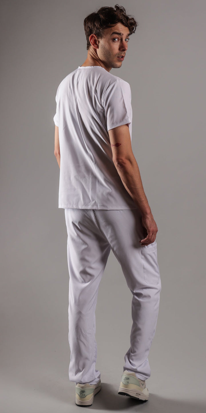 White Doberman Water Resistant