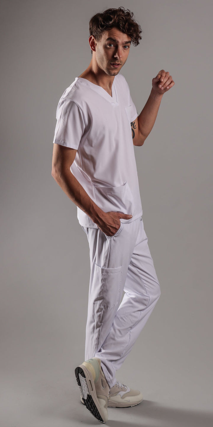 White Doberman Water Resistant