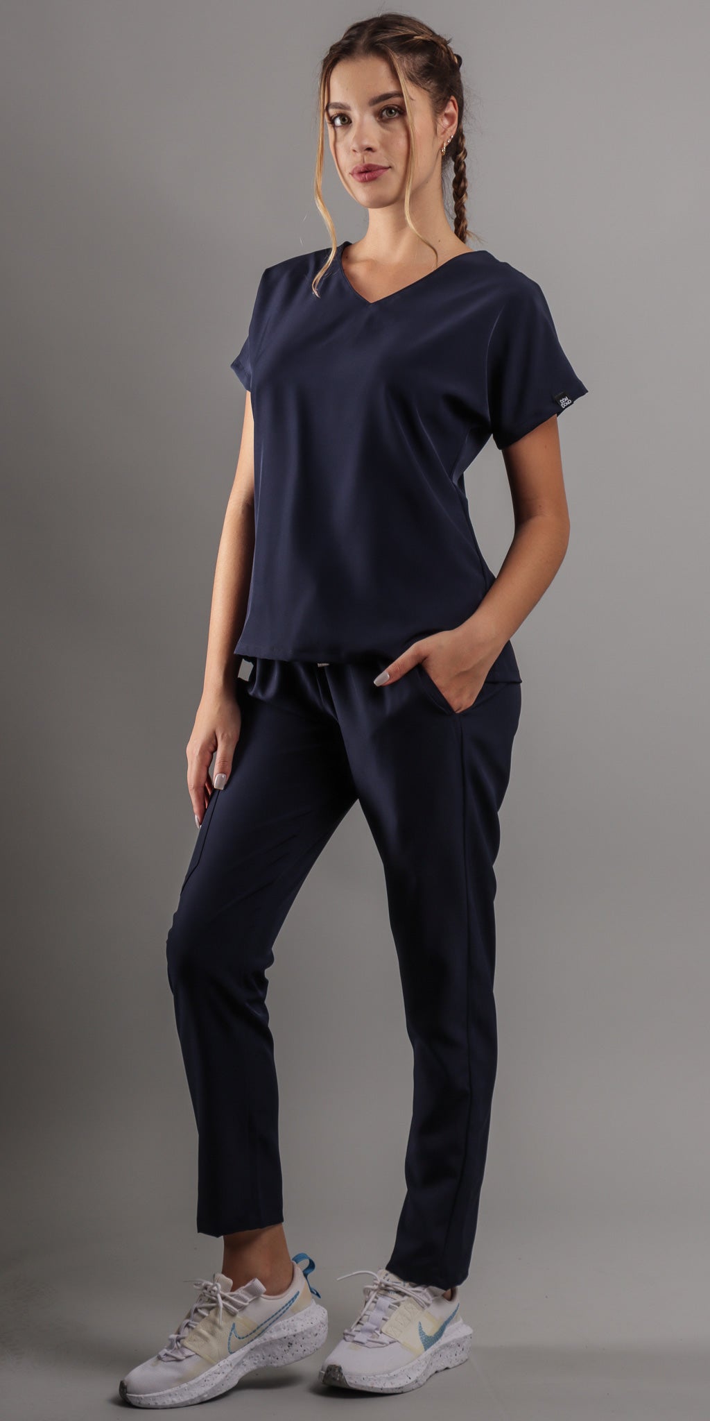 Navy Dalmatian Water Resistant