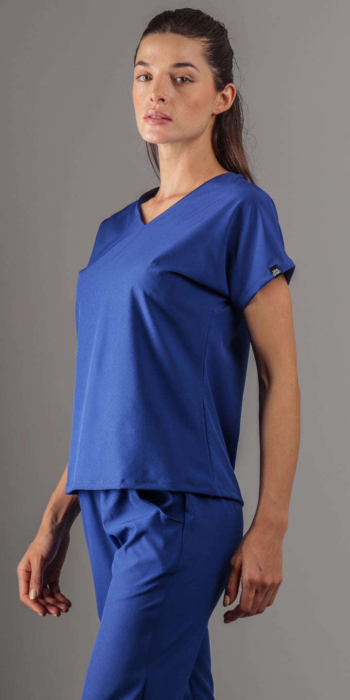 Royal Blue Poodle Water Resistant