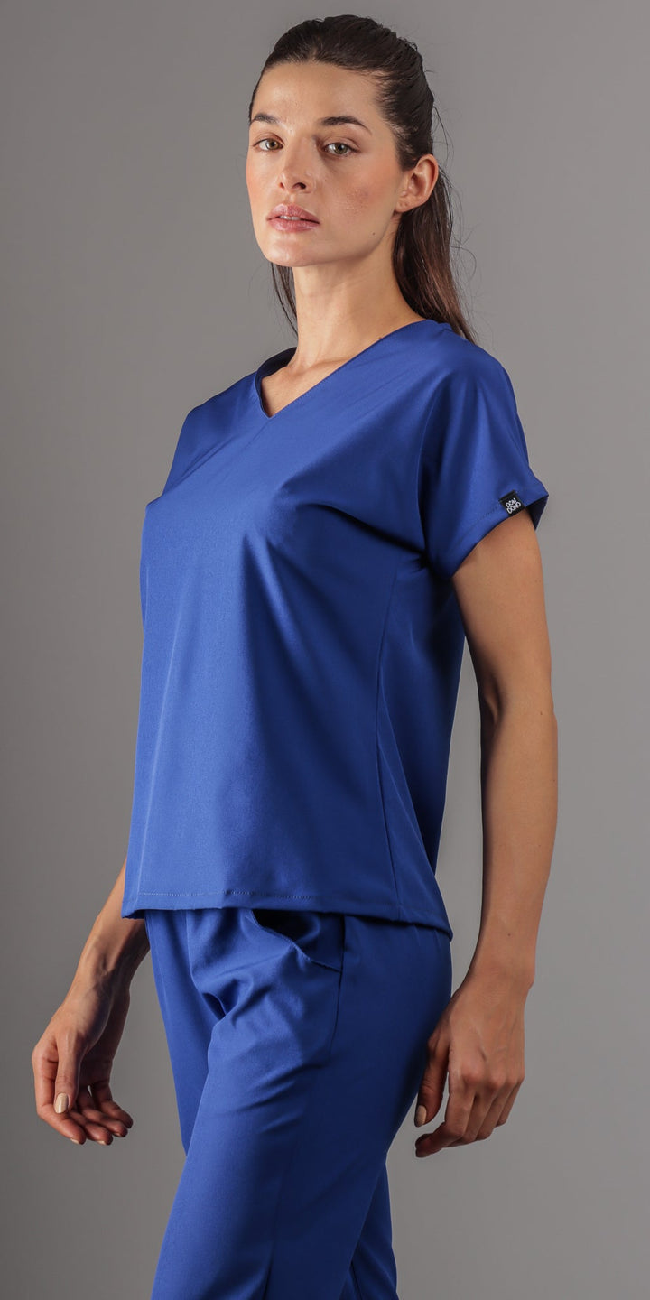 Royal Blue Poodle Water Resistant