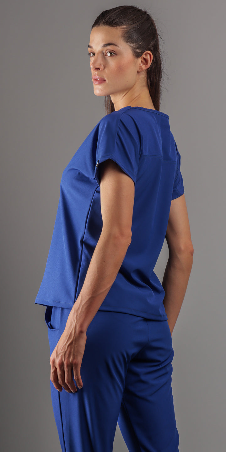 Royal Blue Poodle Water Resistant
