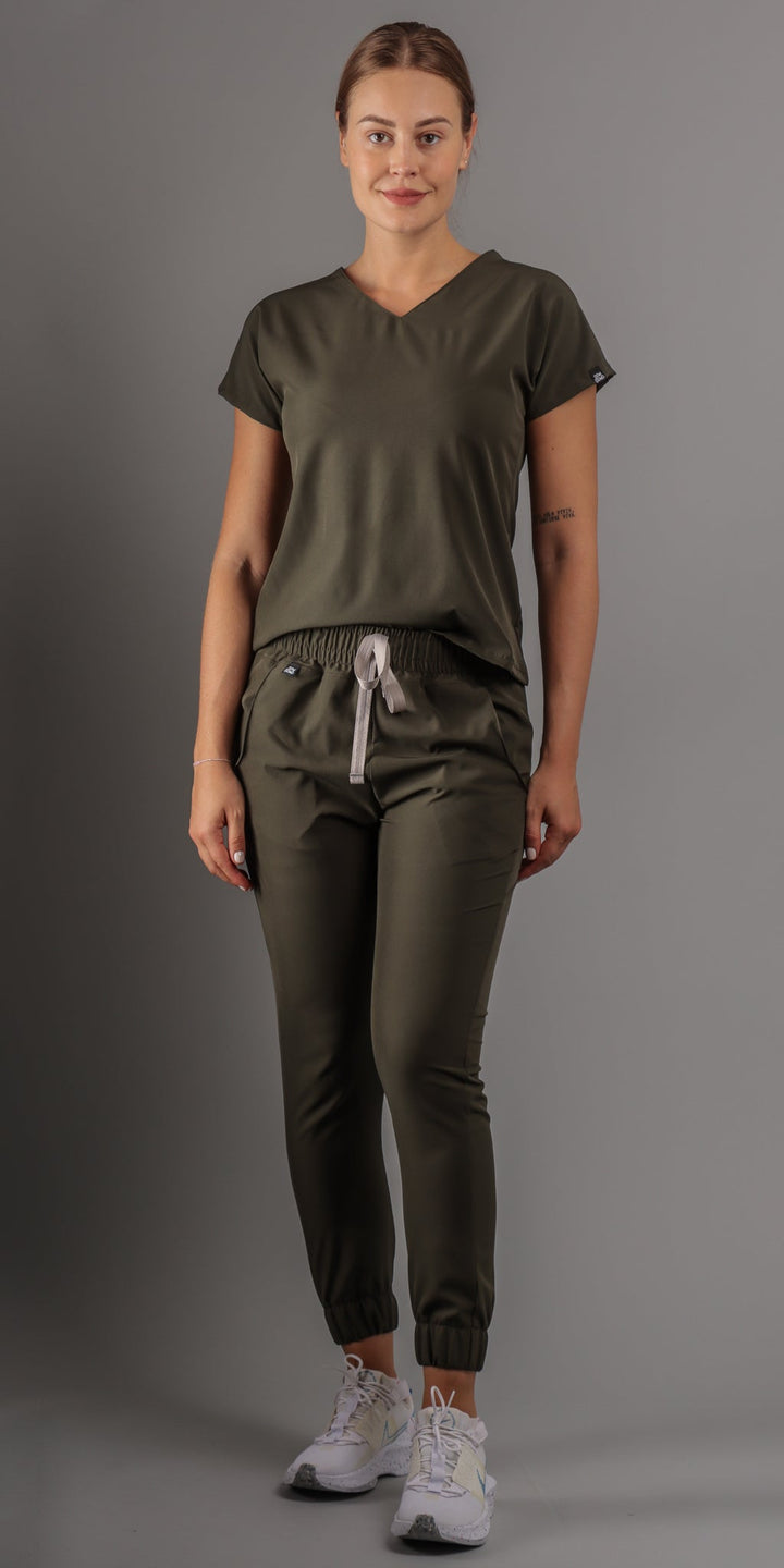 Olive Poodle Water Resistant