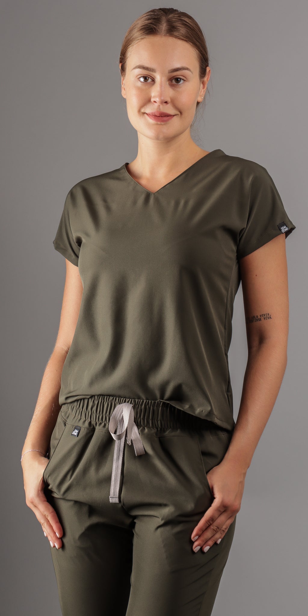 Olive Poodle Water Resistant