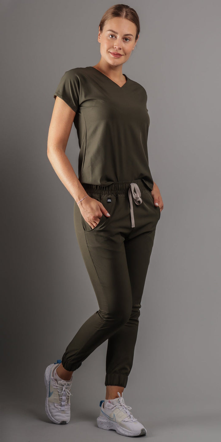 Olive Poodle Water Resistant