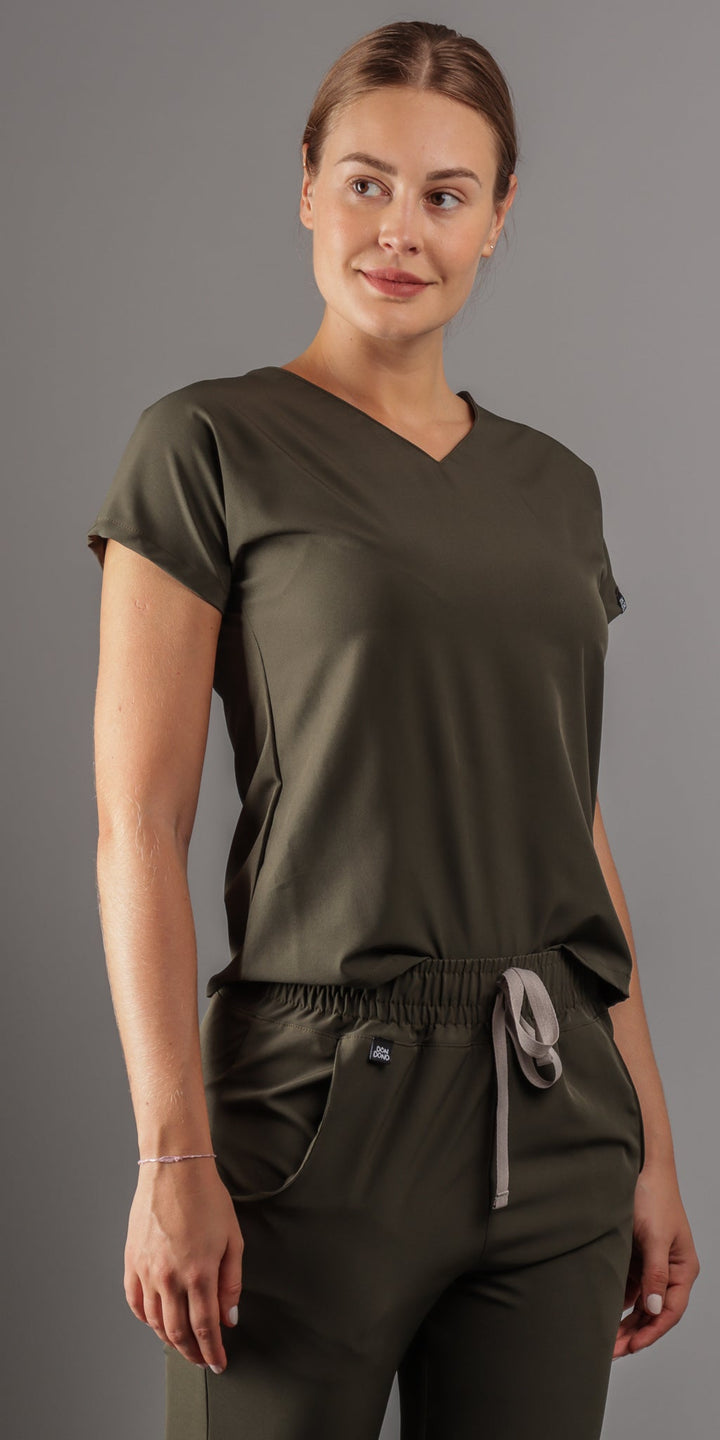 Olive Poodle Water Resistant