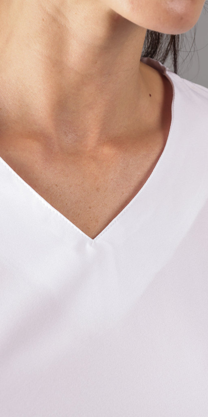 White Poodle Water Resistant