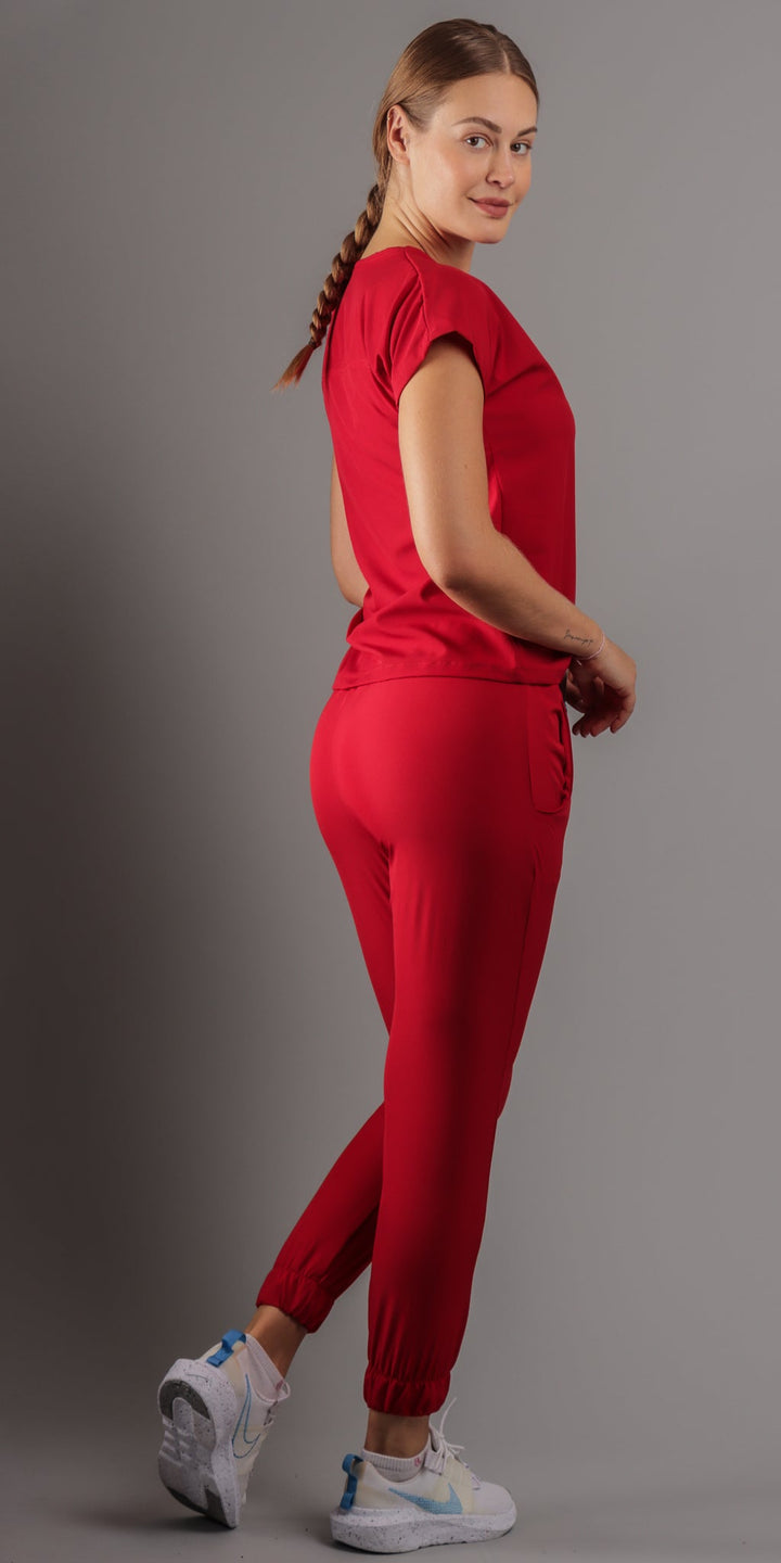 Red Poodle Water Resistant